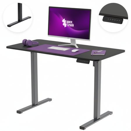 Elektryczne biurko Spacetronik Moris 125DB 120x60