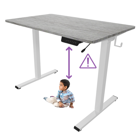 Elektryczne biurko Spacetronik Moris 124WG 100x60