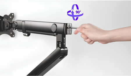 Uchwyt monitora Spacetronik SPA-H112