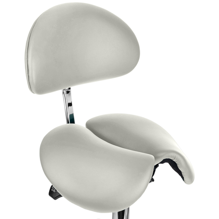 Ergonomiczny hoker regulowany SELLA 3 biały