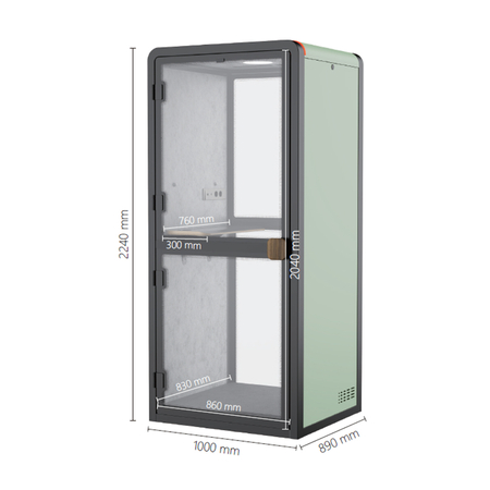 Mobilna kabina akustyczna Spacetronik SPE-POD02BW