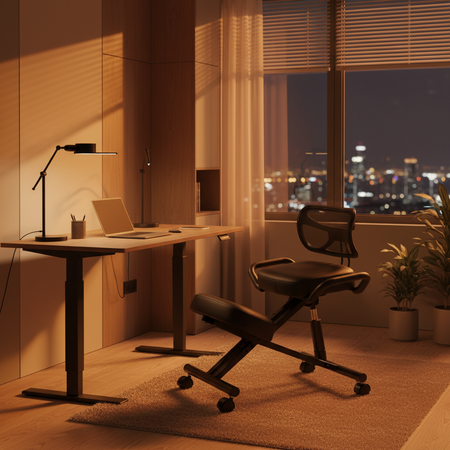 Ergonomiczne Krzesło Klęczące Spacetronik YOGI-10