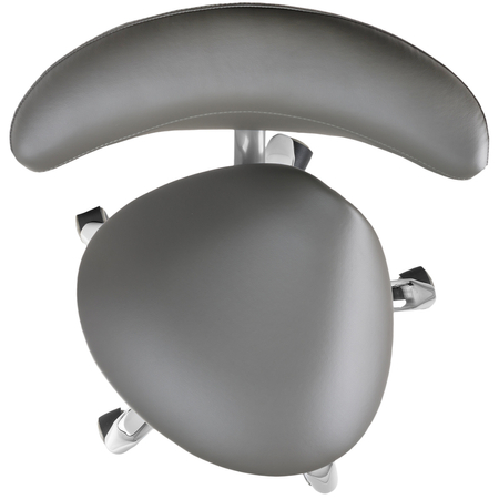 Ergonomiczny hoker regulowany SELLA szary