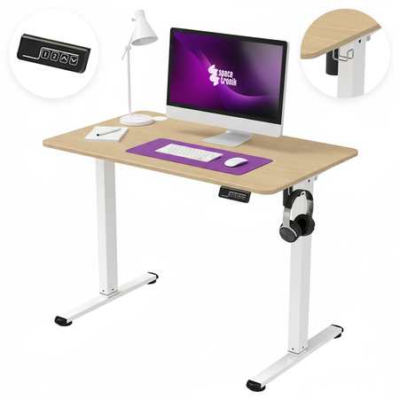 Elektryczne biurko Moris SPE-O111WL 100×60 cm