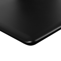 Blat MDF malowany proszkowo 120x60x2.5 Pure Black