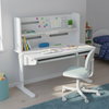 Biurko dziecięce regulowane SPEX111WW 120×65 cm – pochylany blat, półka i szuflada