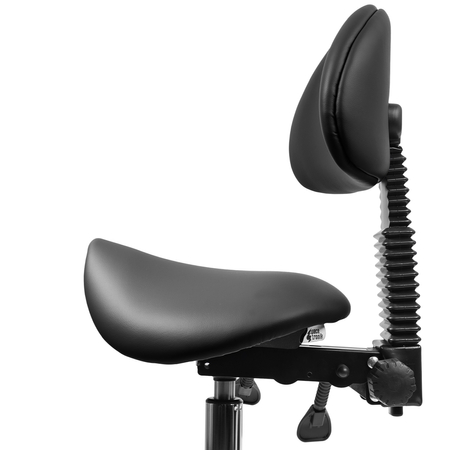 Ergonomiczny hoker regulowany SELLA 1 czarny
