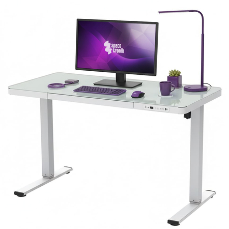 Spacetronik elektrischer Schreibtisch SPE-B128BG Astrid