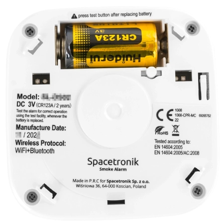 Czujnik 8x dymu gazu czadu Smart Dom SL-DZ-CDG05