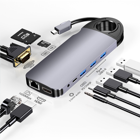 Multiport DisplayPort na HDMI DVI VGA SPD-M01