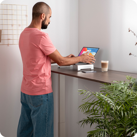 Spacetronik SPE-420W elektrischer Tischständer