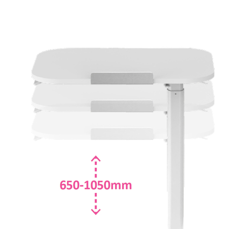 Stolik regulowany 90° Buddy 18 Ciemne drewno
