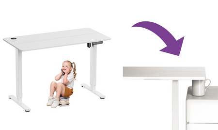 Elektryczne biurko Spacetronik Moris 120WW 140x60