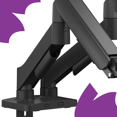 Uchwyt na dwa monitory SPAE121