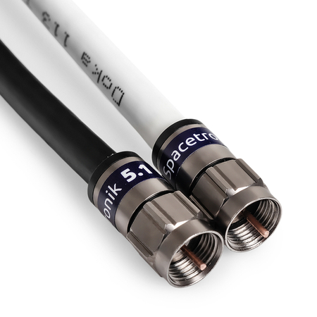 Wtyk F samokompresyjny Spacetronik TV-FS01 1szt