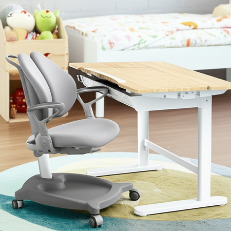 Zestaw biurko elektryczne z krzesłem dla dziecka Spacetronik SPE-X116W