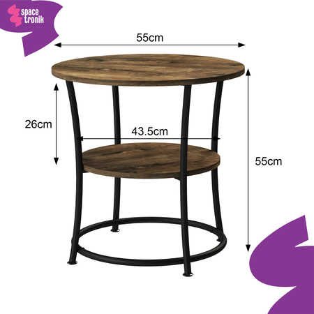 Stolik kawowy 55 cm do domu Funky Furniture