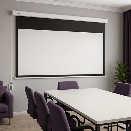 Elektrische Projektionswand SST Wandmontiert 100in