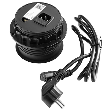 Gniazdo blatowe okrągłe Spacetronik SPS-R1D42B