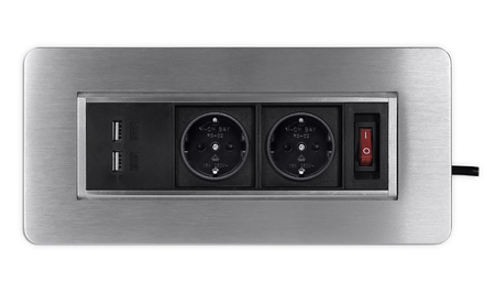 Spacetronik SPS-O24S V2 Aufputz-Drehsteckdose