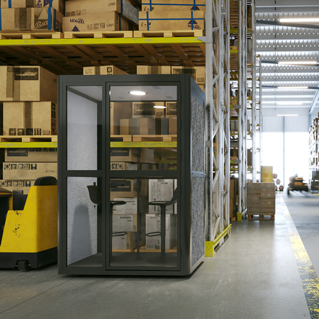 Dwuosobowa kabina akustyczna Spacetronik SPE-POD21