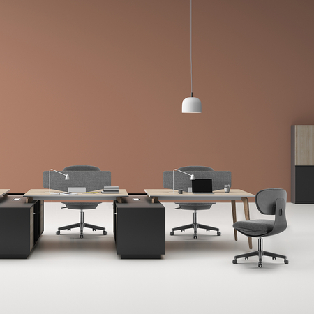 Fotel Ergonomiczny Spacetronik SETTO z Podłokietnikami 4D Czarny