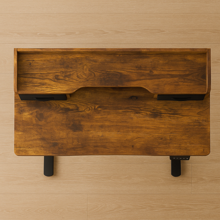 Biurko Elektryczne z Szufladą Spacetronik SPEF134BM 120x60 cm z pamięcią drewno