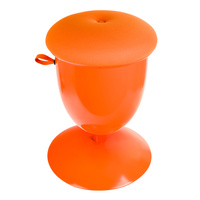 Nussiger ergonomischer Kinderhocker orange