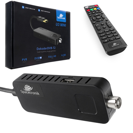 Spacetronik U3 MINI H.265 DVB-T2 HDMI Tuner