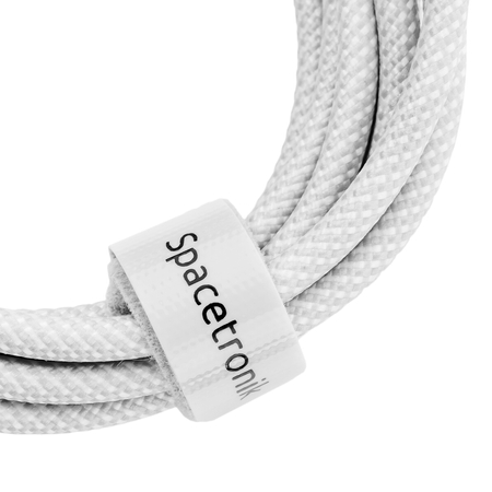 Spacetronik USB-C PD100/240W Kabel 3m weiß