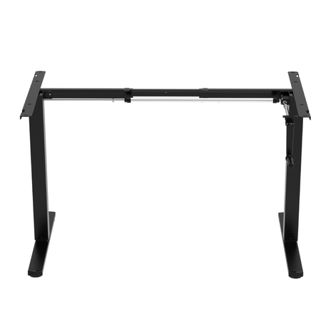 Stelaż Biurkowy Regulowany Ręcznie Spacetronik SPE112MB Czarny