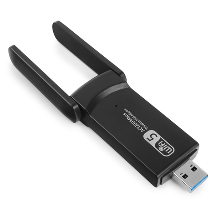 Spacetronik AC1200 Wi-Fi Adapter RT8812BU 5dbi