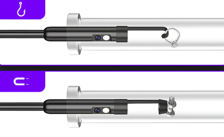 Kamera endoskop dual lens 8mm SPU-E02 10m