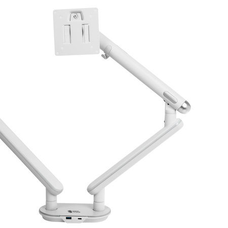 Zestaw gamingowy Spacetronik biurko elektryczne RGB uchwyt fotel 120x60