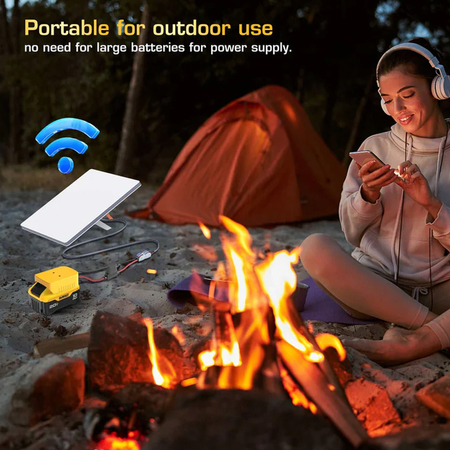 Adapter zasilający DC do Starlink Mini dla DeWalt