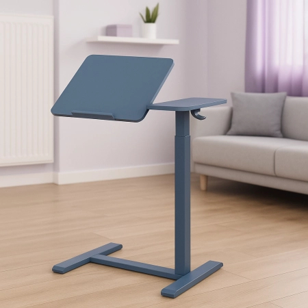 Zestaw wypoczynkowy fotel Spacetronik Flax 04M + stolik regulowany BUDDY