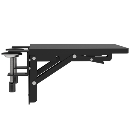 Ergonomiczny Podłokietnik do Biurka Arm Rest ZYAR02 czarny