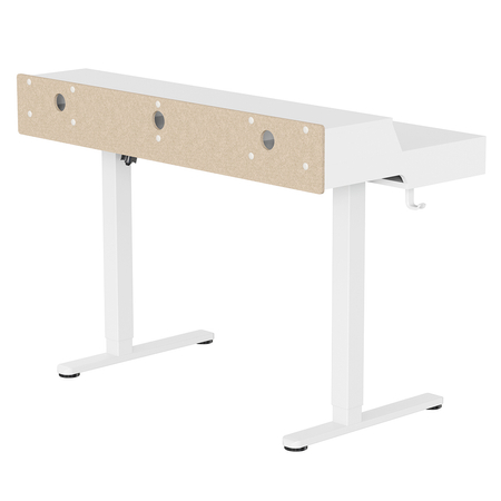Elektryczne biurko Spacetronik SPEF141WL Frodi