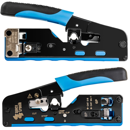 Zaciskarka RJ45/RJ12/RJ11 Spacetronik PT-CT03