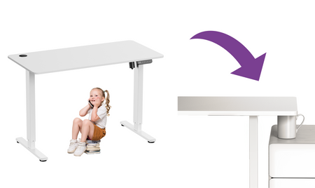 Elektryczne biurko Spacetronik Moris 120WW 120x60