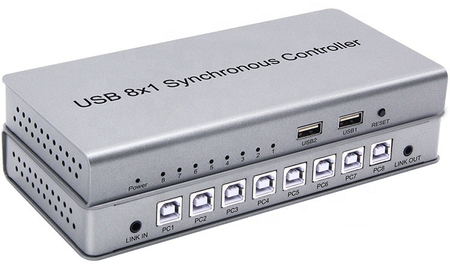 Switch KVM USB 8/1 Spacetronik SPU-81SW PRO