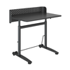 Czarne stanowisko robocze regulowane 90x60 SPR BUDDY 23 MBB