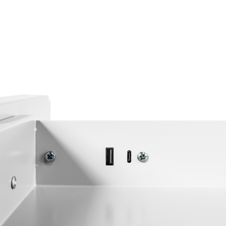 Szuflada biurkowa USB XL Spacetronik SPB172 Biała