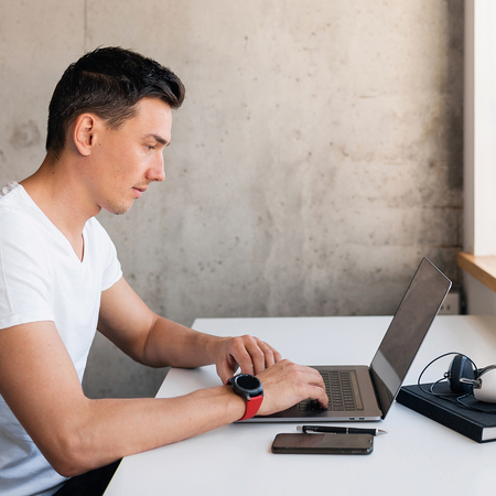 Blat biurka uniwersalny 138x68x1.8 cm Biały ERGO