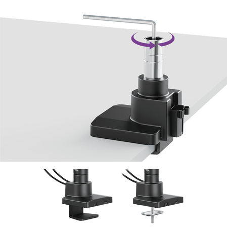 Spacetronik SPA-D110B schwerer Monitorhalter