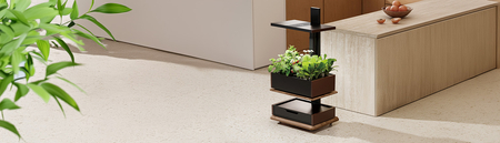 Stojak podłogowy pod doniczkę SPGC22BN