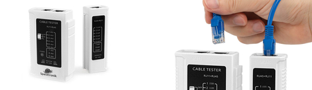 Tester kabli sieciowych RJ45/RJ12/RJ11 SP-LT01