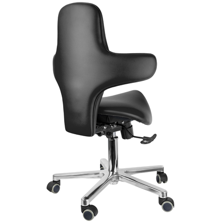 Ergonomiczny hoker regulowany SELLA 4 czarny