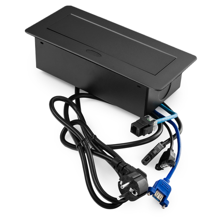 Spacetronik SPS-D26B Arbeitsplatten-Steckdosenöffnung