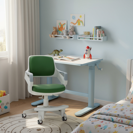 Fotel obrotowy dziecięcy Spacetronik XD SPC-XD09J Zielone